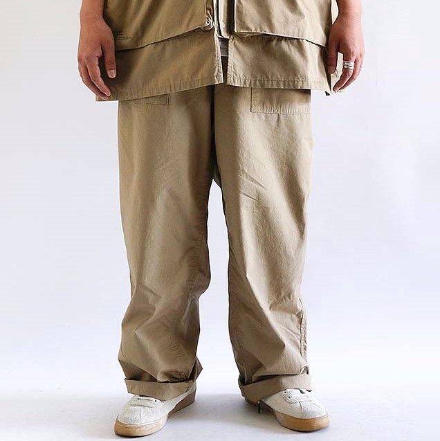 60％OFF】 EASY WAORK PANTS Beige Long agapeeurope.org