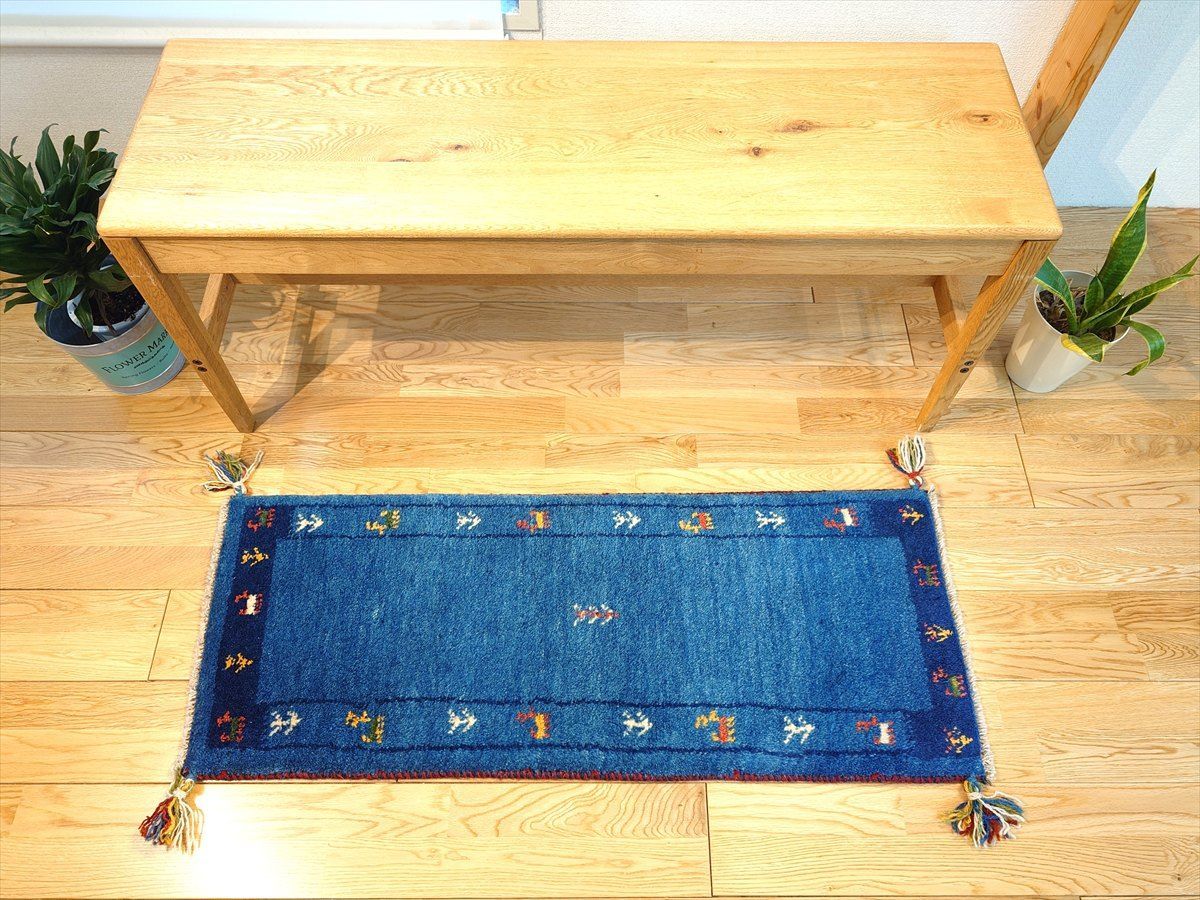 96x131cmキリム(1-15)カーペット・玄関マット・ギャッベ・じゅうたん 96x131cmキリム(1-15)カーペット・玄関マット・ギャッベ・じゅうたん