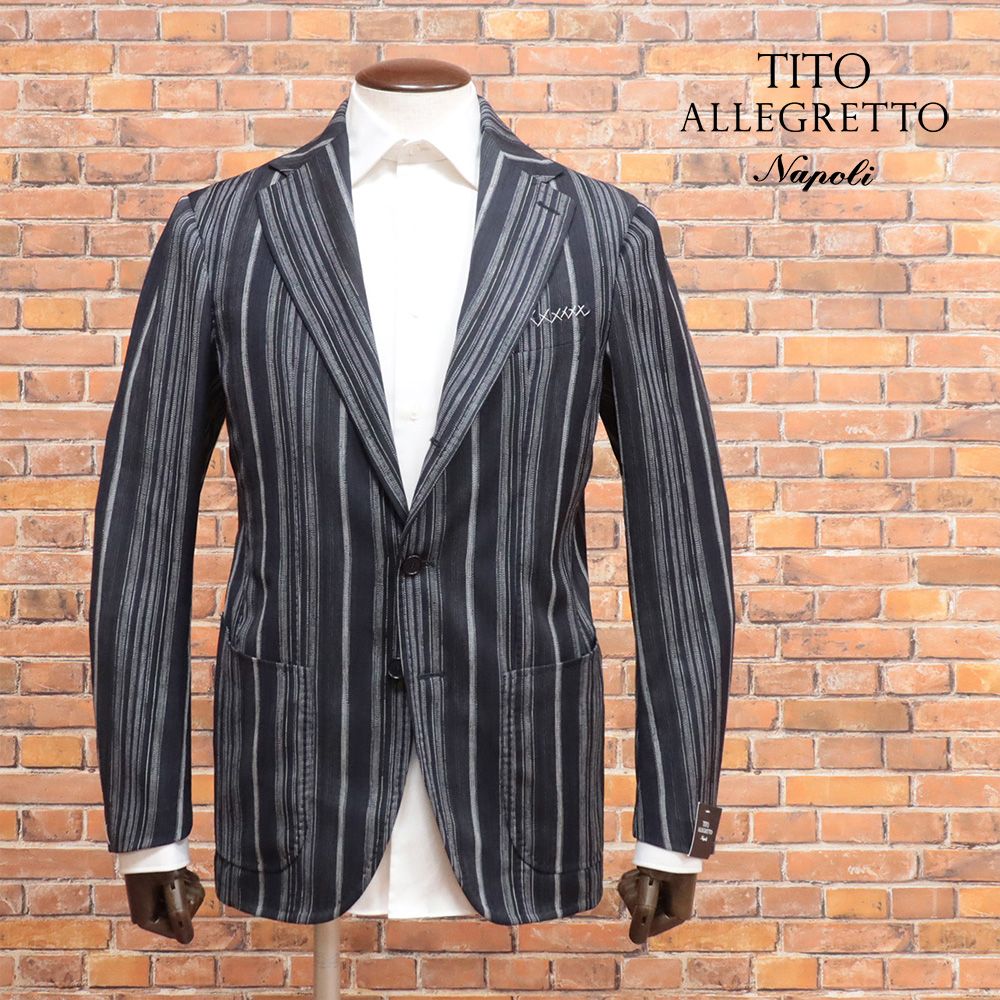 Tito Allegretto テーラードジャケット　サイズ48 中古・古着通販】TITO ALLEGRETTO (ティト アレグレット