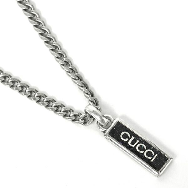 新品未使用GUCCIグッチ エナメルゴルメットチェーンネックレス