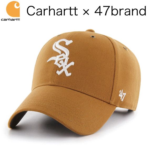 数量限定 Carhartt × 47BRAND ホワイトソックス キャップ - メルカリ
