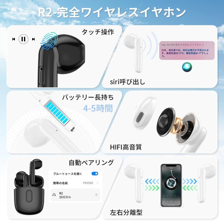 インナーイヤー型 ブルートゥースイヤホン