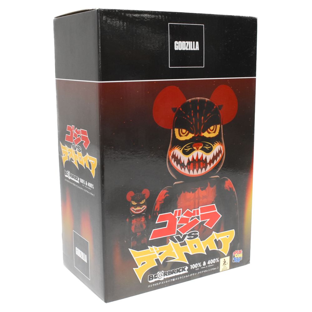 MEDICOM TOY (メディコムトイ) BE@RBRICK GODZILLA 100%&400% ベア