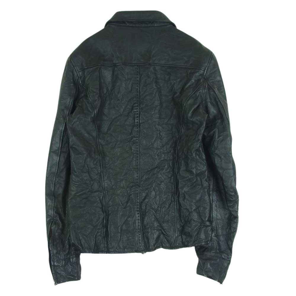 junhashimoto ジュンハシモト 1020000003 ZIP LEATHER SHIRT レザー