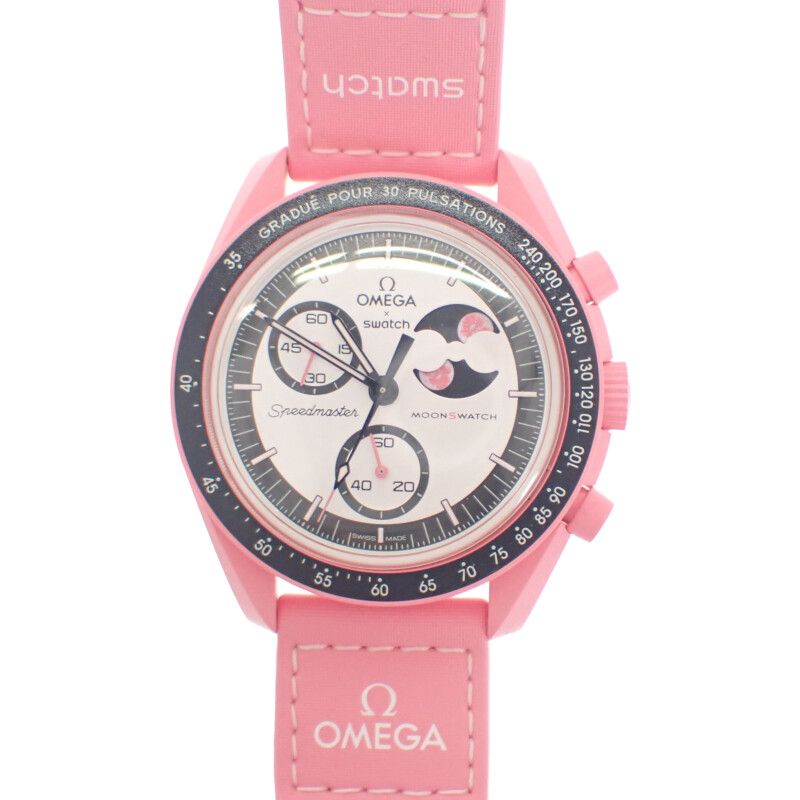 オメガ×スウォッチ OMEGA×SWATCH ミッション トゥ ザ ピンク ムーン  