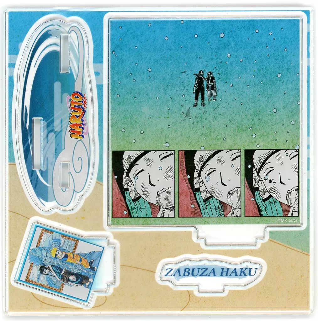 中古】アクリルスタンド・アクリルパネル 桃地再不斬＆白