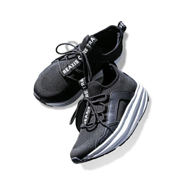 送料無料】 BEAXIS スリムコアスニーカー2.5 ブラック