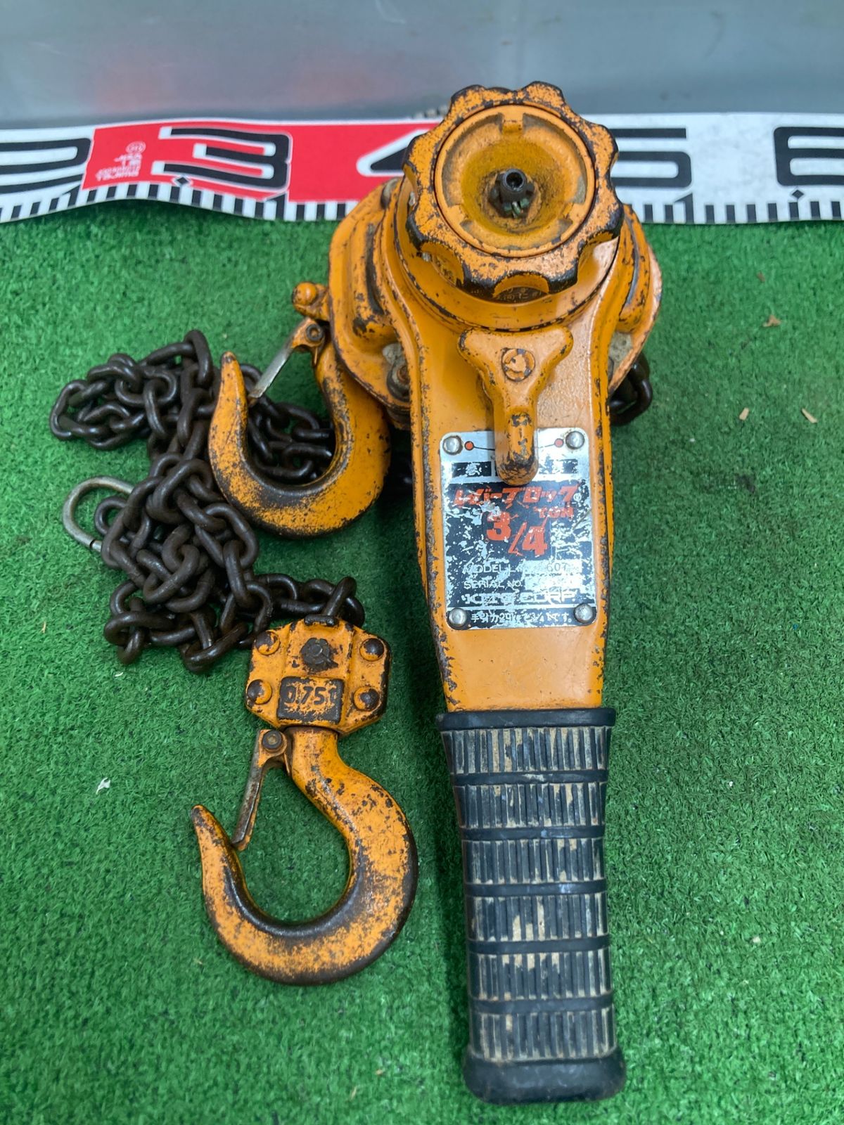 KITO キトー 3/4tレバーブロックになります。 KITO レバーブロック L3-323 3/4t - メルカリ