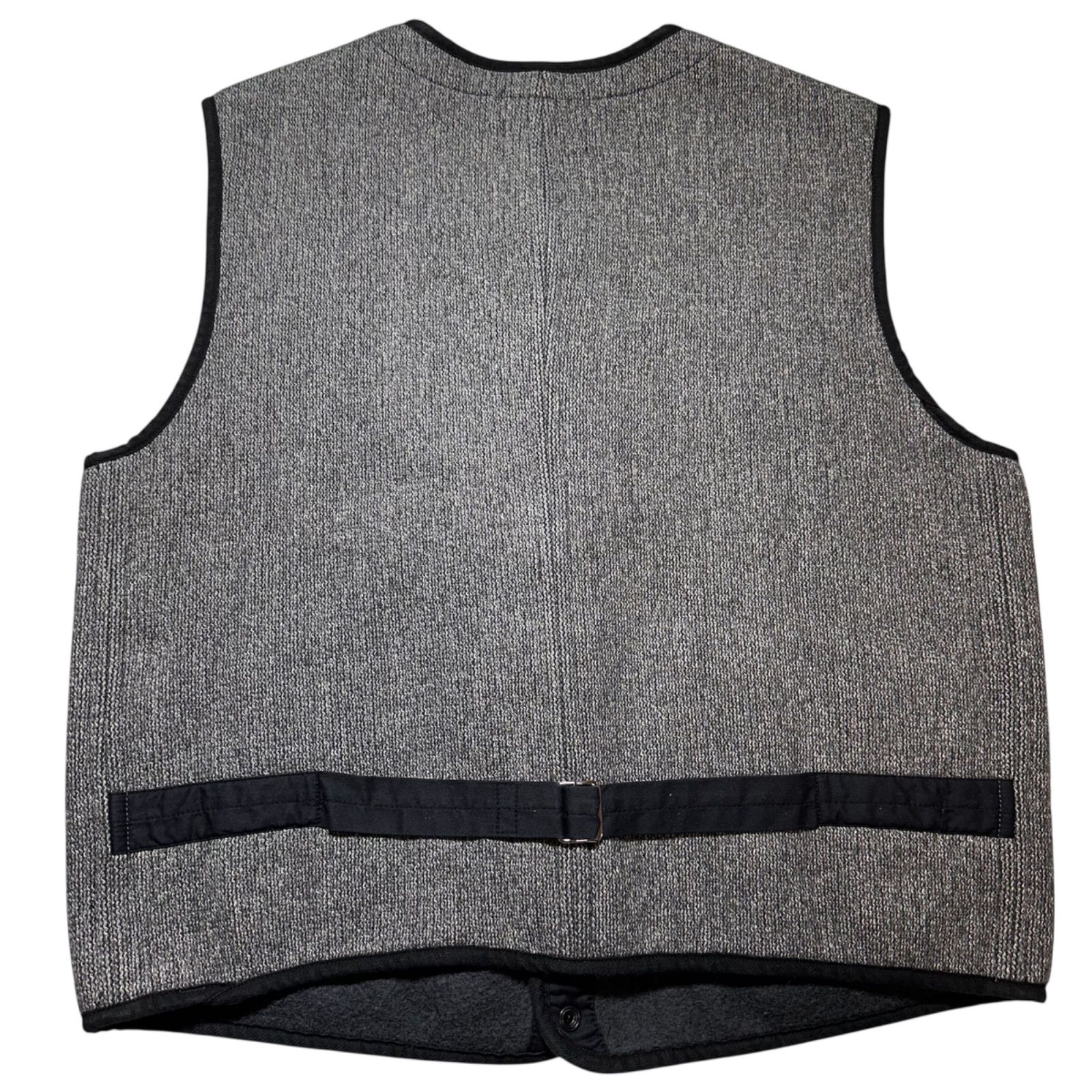 70】Brown's BEACH JACKET ROUND POCKET VEST BBJ7-002 グレー ベスト