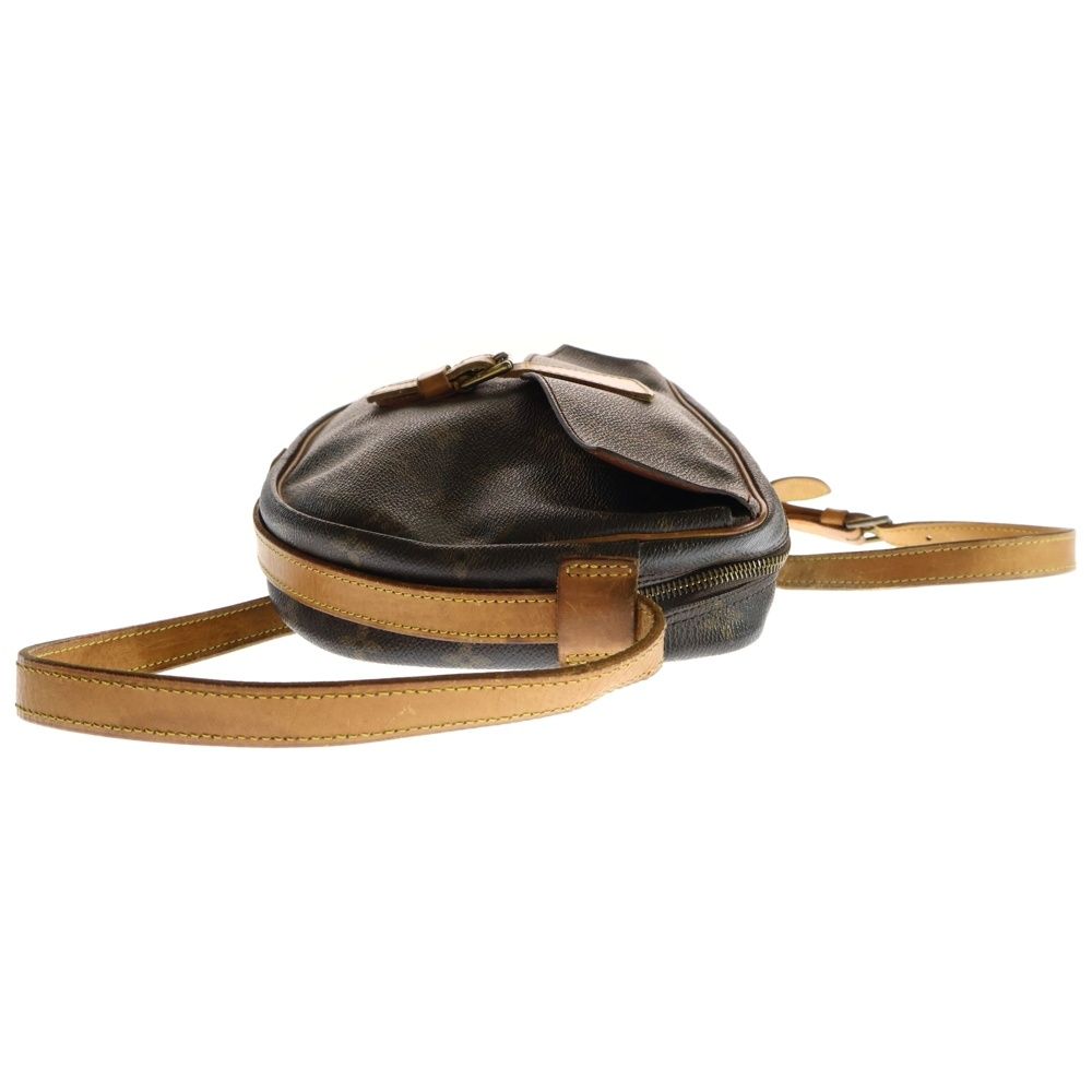 LOUIS VUITTON ショルダーバッグ モノグラム ジュヌフィーユ25 茶 LOUIS VUITTON (ルイヴィトン) モノグラム ジュヌフィーユ25