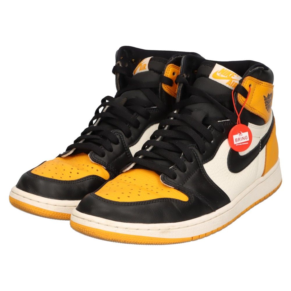 NIKE (ナイキ) Air Jordan 1 Retro High OG Taxi 555088-711 エアジョーダン1 レトロ ハイ OG  タクシー ハイカットスニーカー US12/30cm ブラック/イエロー - メルカリ