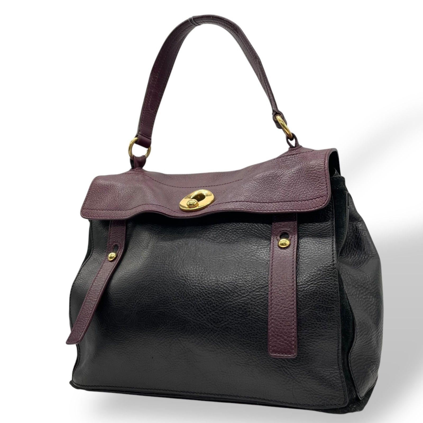 美品 イヴサンローラン YSL ミューズトゥ ショルダー ハンドバッグ 