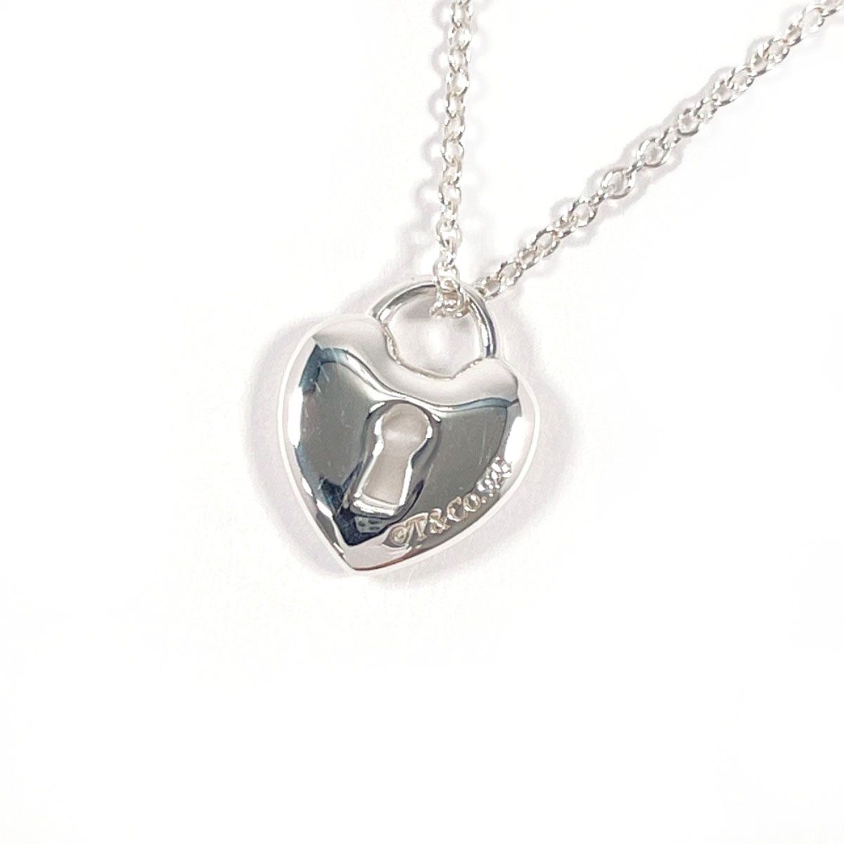 ティファニー ネックレス ロック ハート シルバー - メルカリ