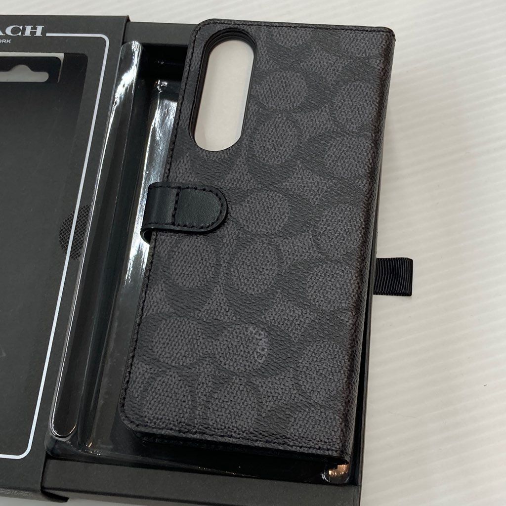 『A022』★正規品★COACH Xperia10 III用ケ–ス/ブラック Amazon | Sony Xperia XZs G8232 Dual SIM BLACK 5.2