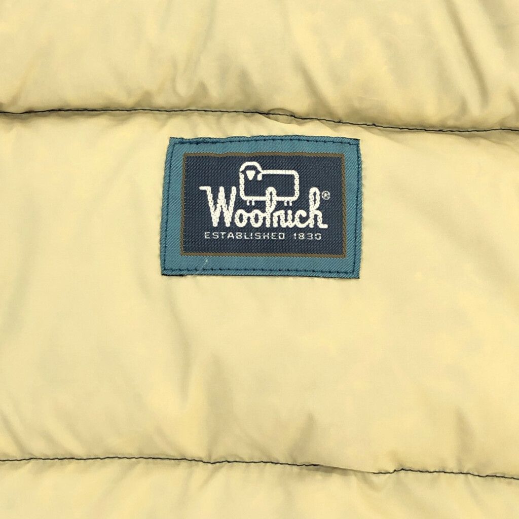 80年代 WOOLRICH ウールリッチ ダウンベスト ブルー (メンズ L