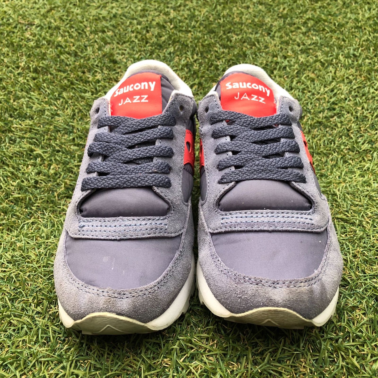 ★定価￥8532/新品！サッカニー.Saucony JAZZ ORIGINAL.ジャズ.紫.ナイロン×スエードレザースニーカー.27，5cm.箱付き.ビンテージスタイル