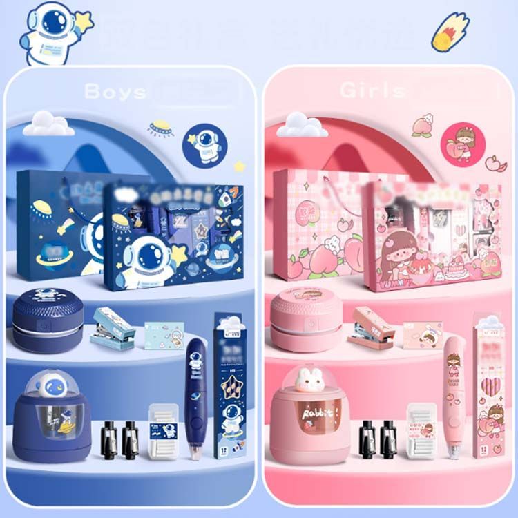 電動文房具セット 知育玩具 入学・入園準備グッズ 子供入学文房具