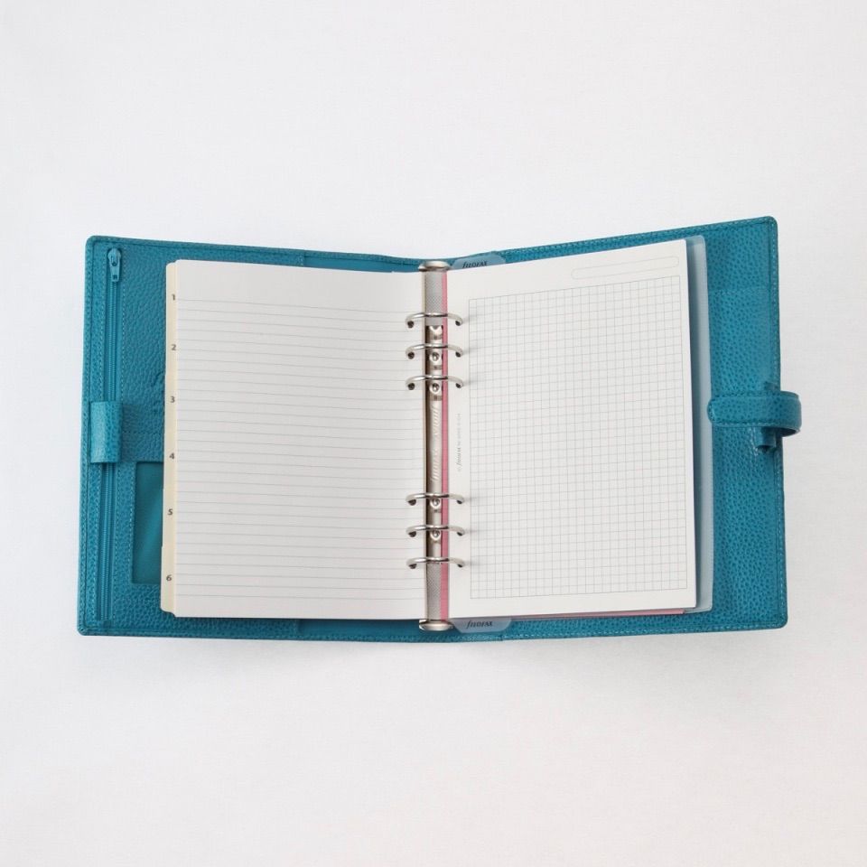 [新品]【FILOFAX】A5システム手帳 フィンスバリー /アクア FILOFAX】A5システム手帳 フィンスバリー/アクア - メルカリ