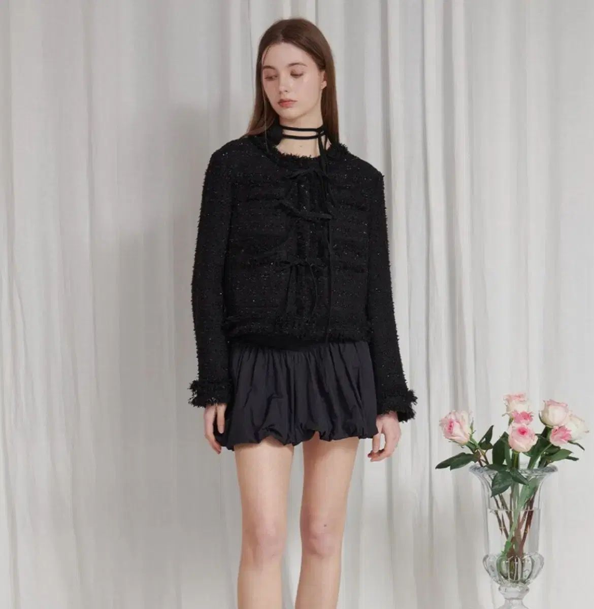 PAIN OR PLEASURE ペインオアプレジャー LUCY ルシ TWEE トゥウィー ジャケット ブラック