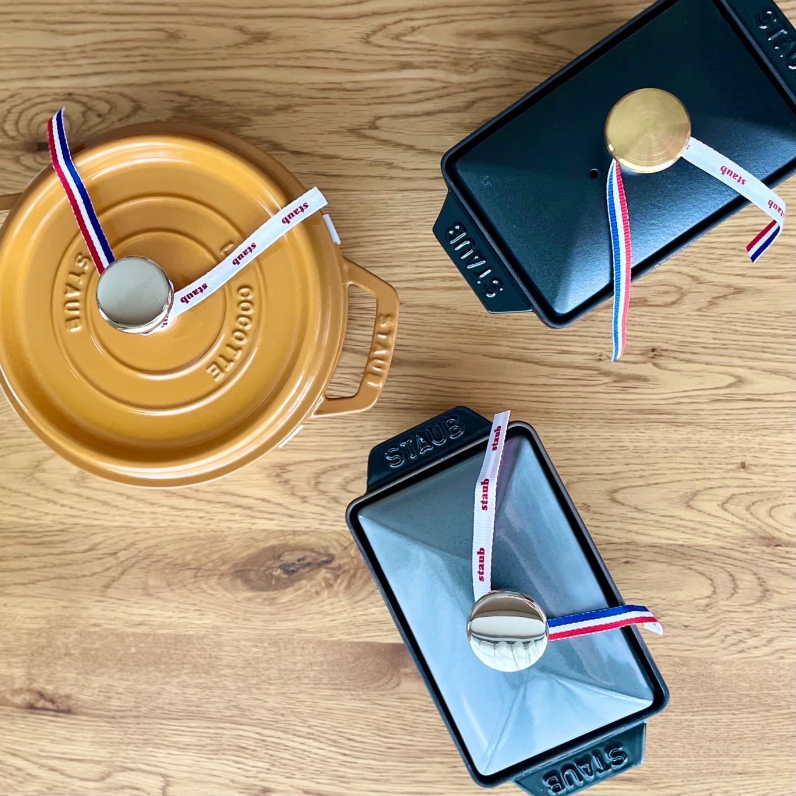 ストウブ ハーフテリーヌ グレー スペシャルアイテム STAUB - メルカリ