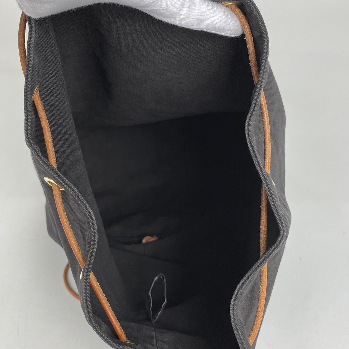 エルメス HERMES ポロションミミル GM 巾着型 Hロゴ リュックサック 