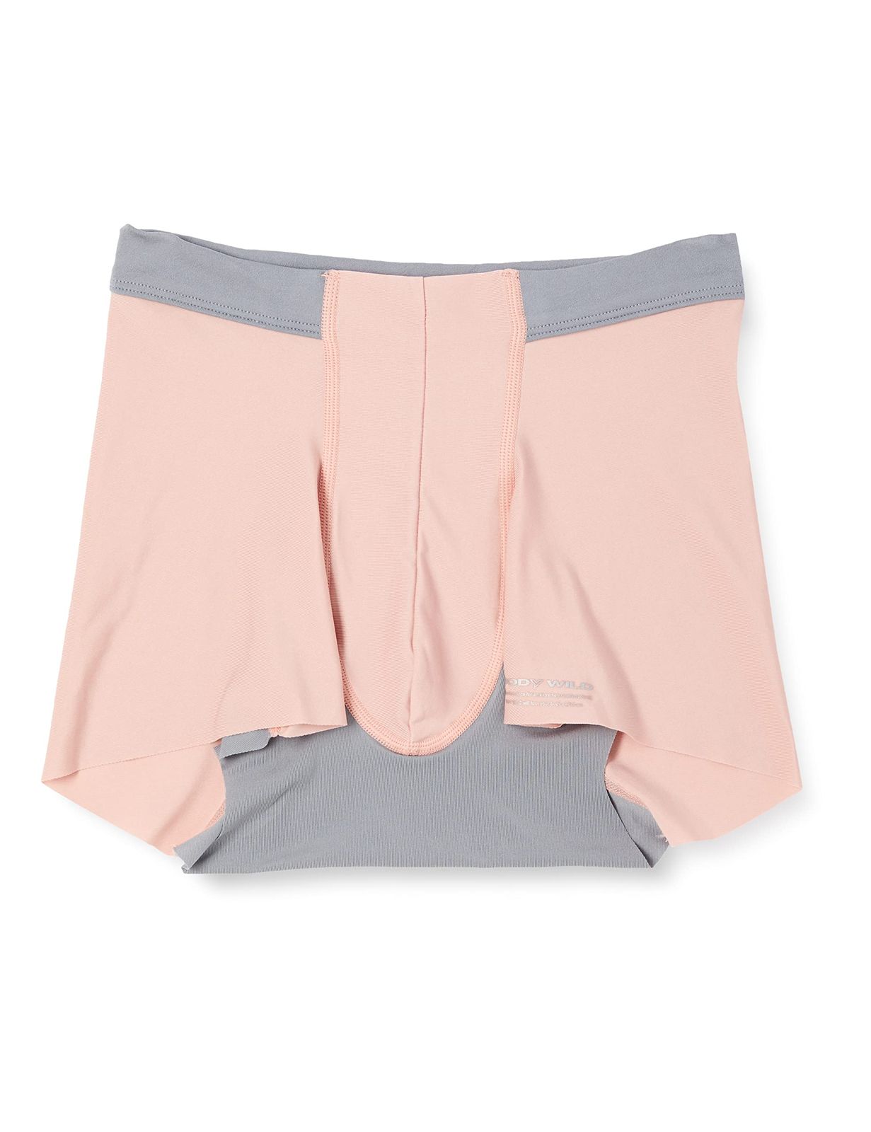 [ボディワイルド] ボクサーパンツ ボクサーブリーフ AIRZ エアーズ ライトタイプ カットオフ 軽い 軽量 切りっぱなし 腰ゴムがない 未体験の開放感 のフィット感 前閉じ メンズ コーラル M [コーラル] [Free Size] 人気・おすすめ｜使いやすい・旅行におすすめ 品質保証 全国発送 正規品・日本国内発送・安心保証付き