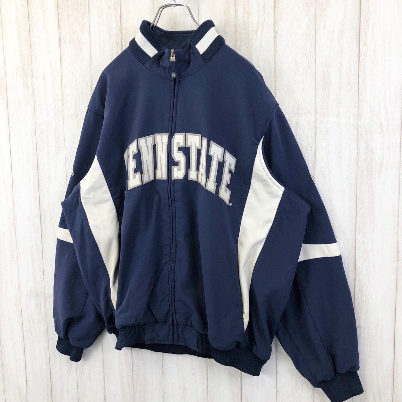 Majestic マジェスティック PENN STATE ペンシルベニア大学 トラックジャケット ブルゾン