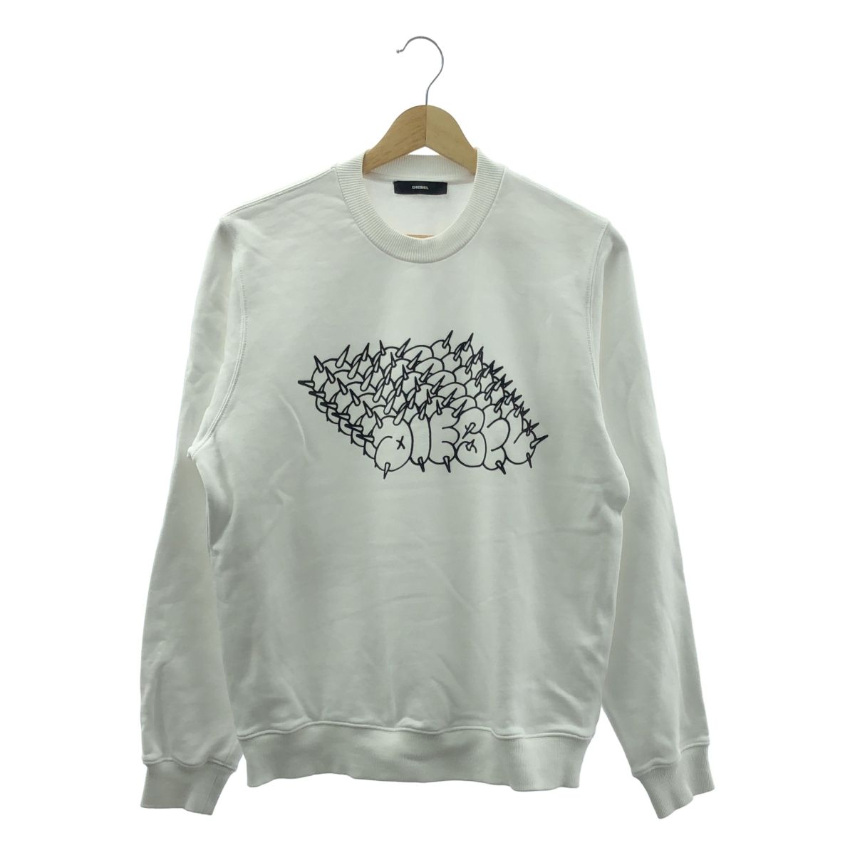 DIESEL / ディーゼル | コットン ストリート ロゴ スウェット | XS