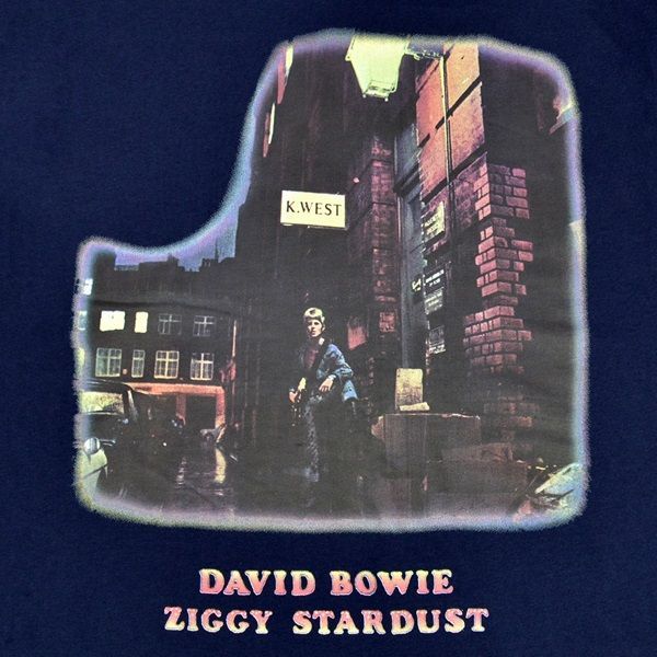 DAVID BOWIE デヴィッドボウイ Ziggy Stardust Cover Tシャツ - メルカリ