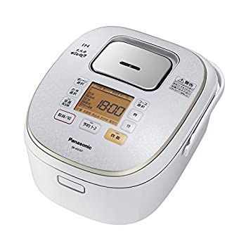 パナソニック 炊飯器 5.5合 IH式 大火力おどり炊き スノー