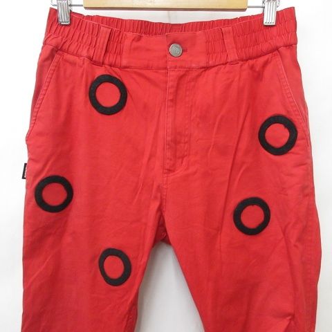 RUSSELUNO ラッセルノ メンズゴルフパンツ レッド　XLサイズ RUSSELUNO(ラッセルノ) メンズ｜中古ゴルフウェア通販サイトSTST
