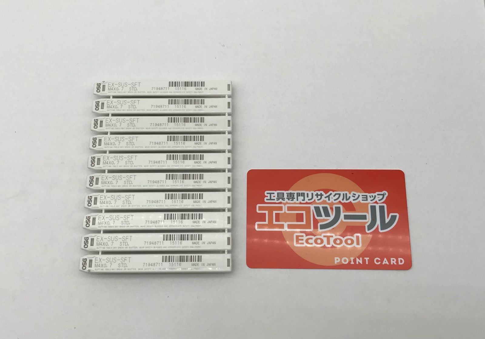 osgタップEX-SUS-POT/SFT M10x1.5 10本セット未使用 定形外可】