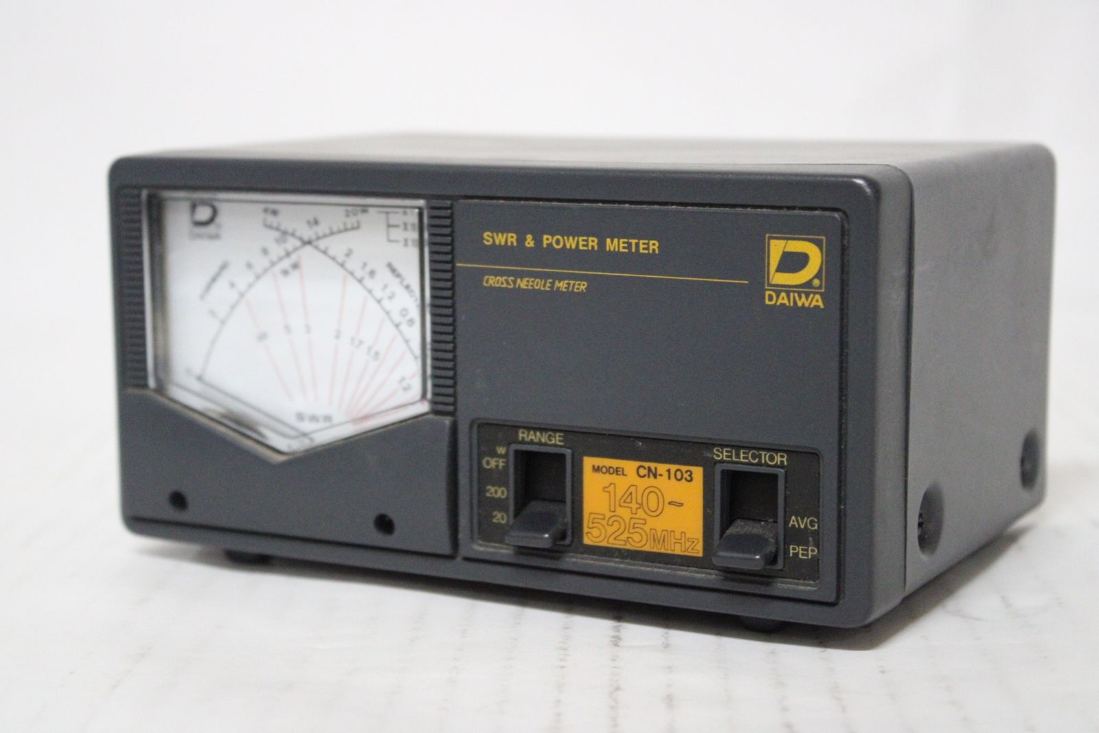 現状品 ダイワ パワー計 CN-103 SWR-パワーメーター DAIWA アマチュア 無線機 ITM4CTPGBY08-D-A01-byebye