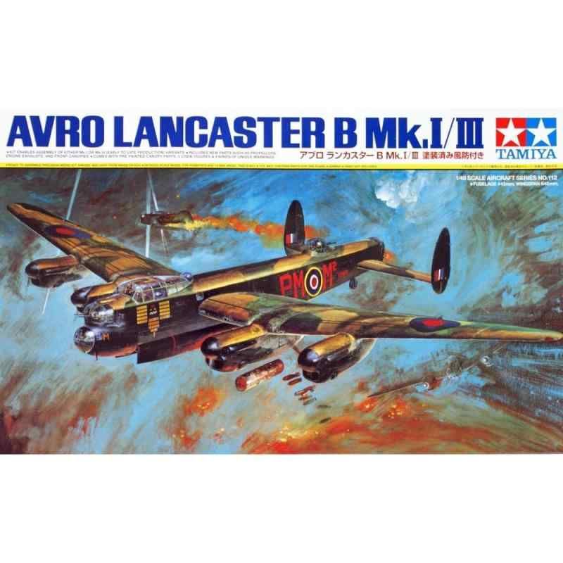 タミヤ 1|48 傑作機シリーズ No.112 イギリス空軍 アブロ ランカスター B Mk.I|III プラモデル 61112