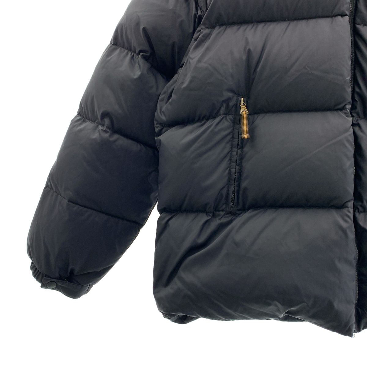 MONCLER / モンクレール | 茶タグ ロゴジップ ダウンジャケット / 着脱  