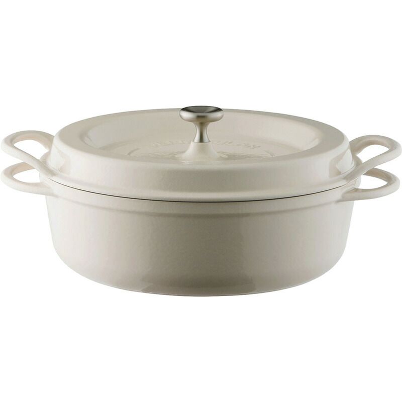 バーミキュラ　オーブンポットラウンド　26cm ベージュ　未使用品　両手鍋 20240904140531_1.jpg