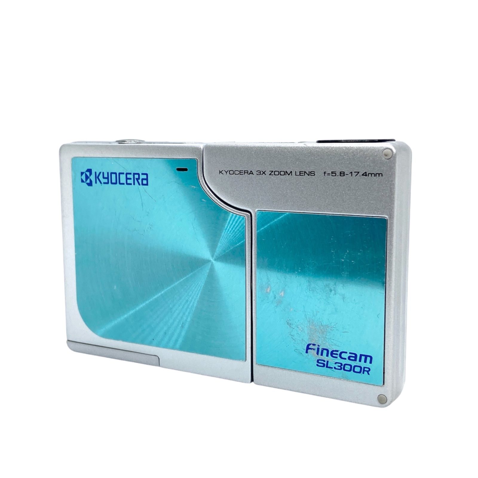 KYOCERA Finecam SL300R ライトブルー Yahoo!オークション - KYOCERA