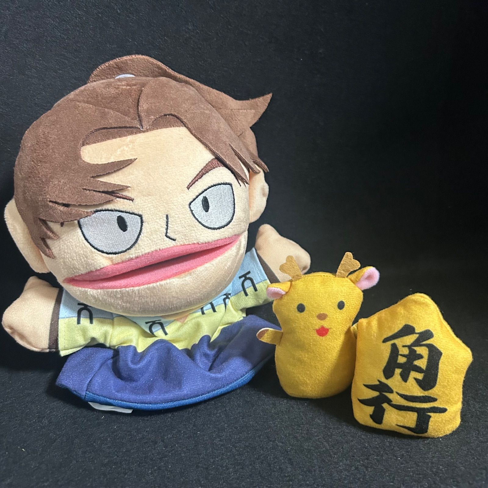 利吉パペット＆かくかくしかじか指人形 忍たま乱太郎 ぬいぐるみ