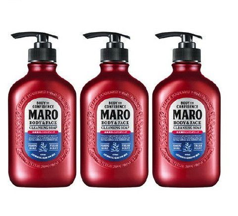 MARO 全身用クレンジングソープ(450mlx3本セット)【マーロ(MARO)