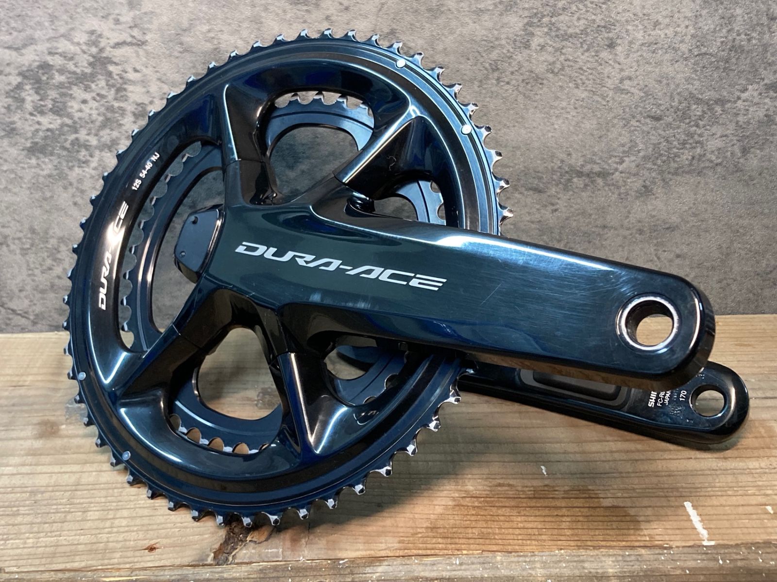 IN296 シマノ SHIMANO デュラエース DURA-ACE FC-R9200-P パワーメーター クランクセット 170mm 52|36T 12S 起動 済