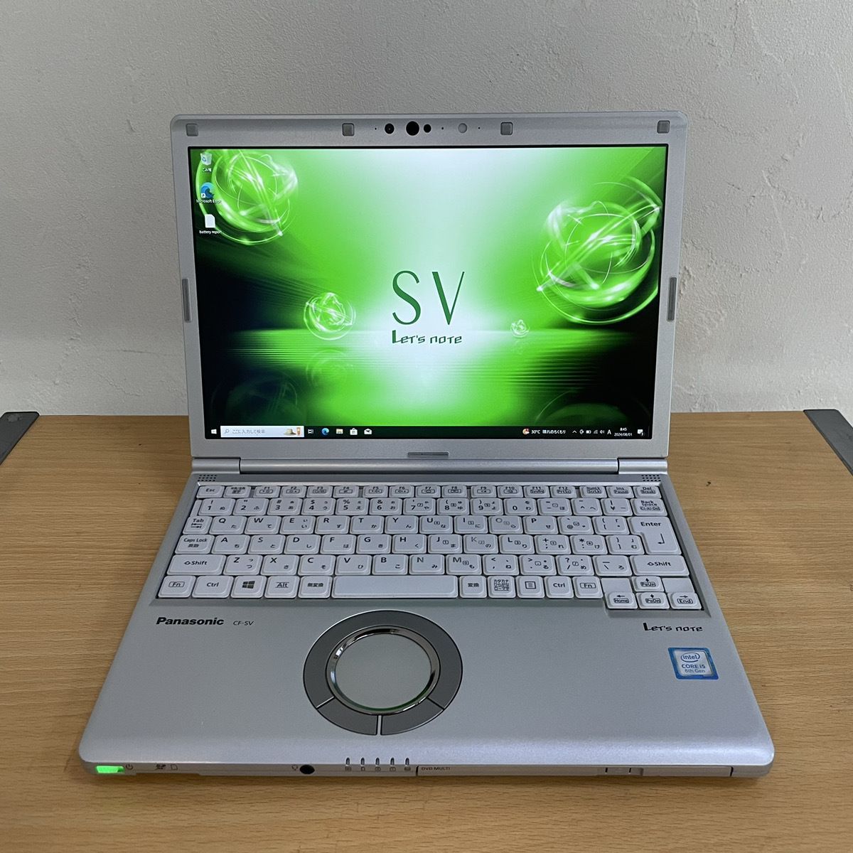Panasonic Let's note CF-SV7HF4VS OS Windows10 pro / Core i5-8250U 1.60GHz / メモリ8GB / SSD256GB 管理番号YM245004