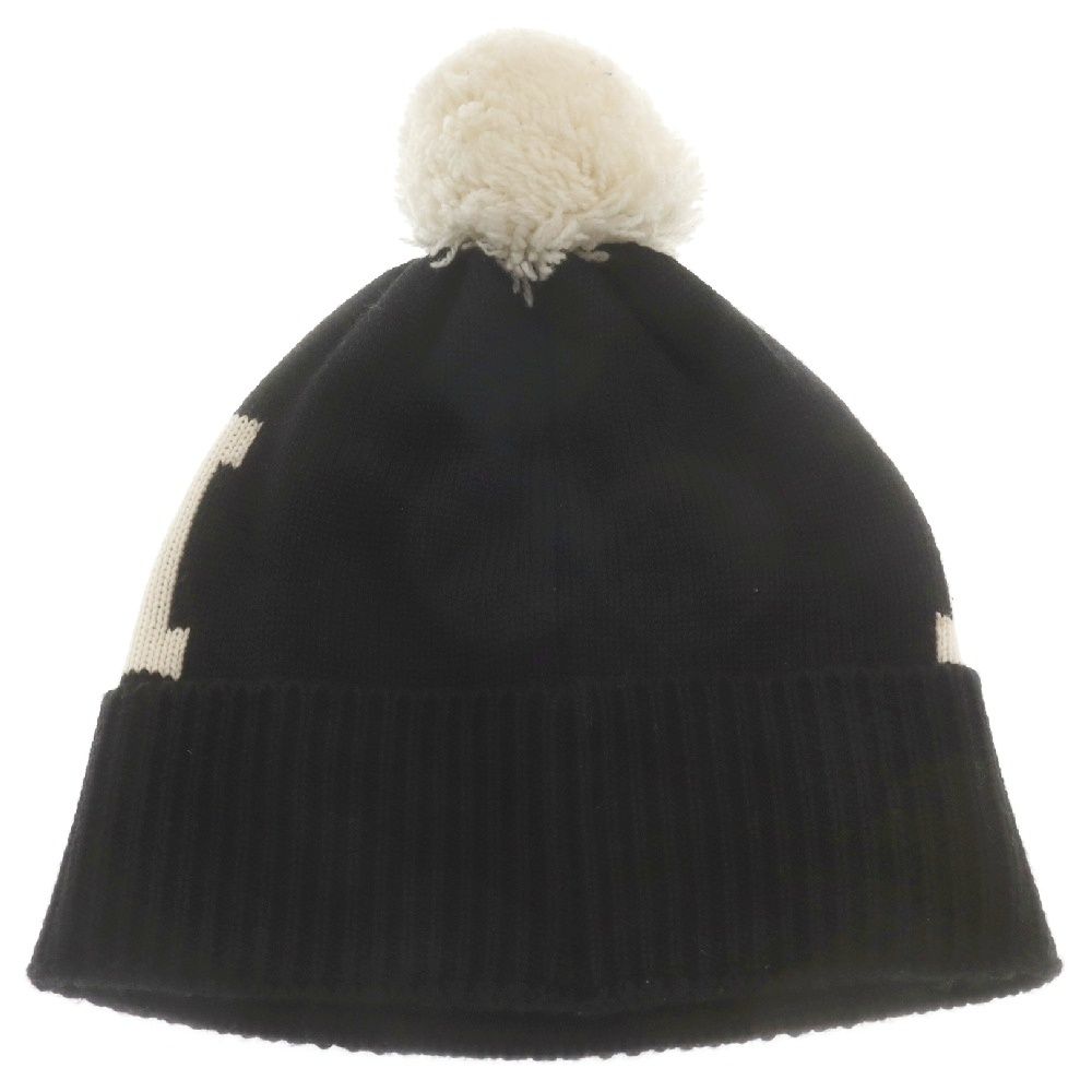 Palm Angels (パームエンジェルス) ロゴビーニー ニットキャップ