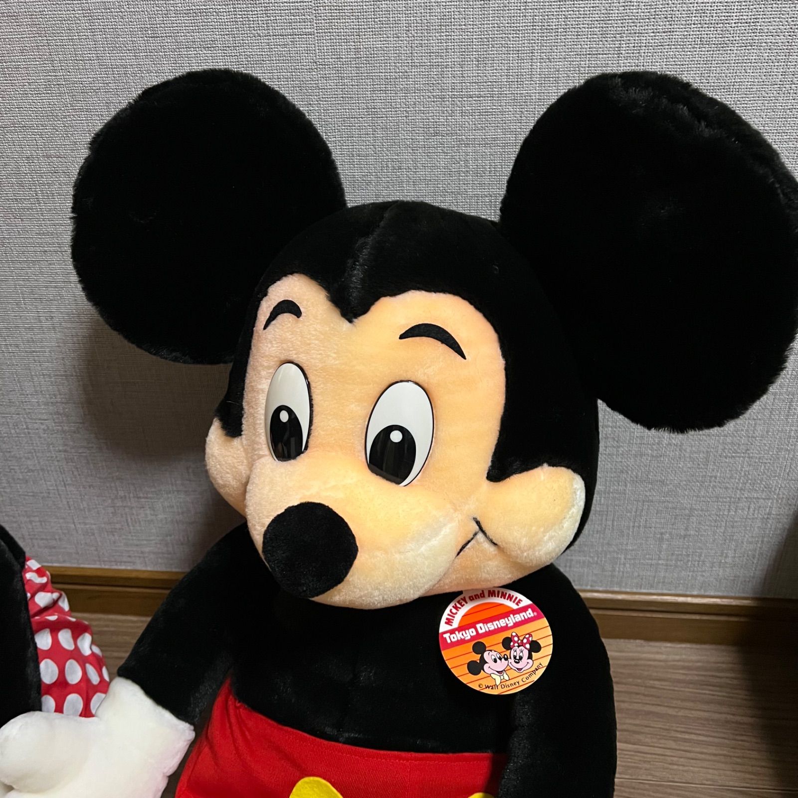 ヴィンテージ　希少　デッドストック　Disney ミッキー　ぬいぐるみ