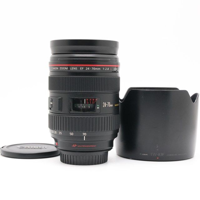 Canon EF 24-70mm F2.8L USM｜フルサイズ対応 標準ズームレンズ｜Lレンズ高画質×大口径F2.8通し｜ポートレート 風景撮影に最適