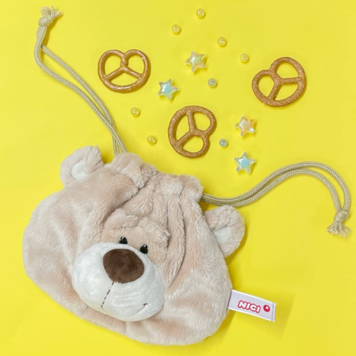 3090465 熊 クマ ベア ラブベア 巾着 フェイスポーチ ギフト