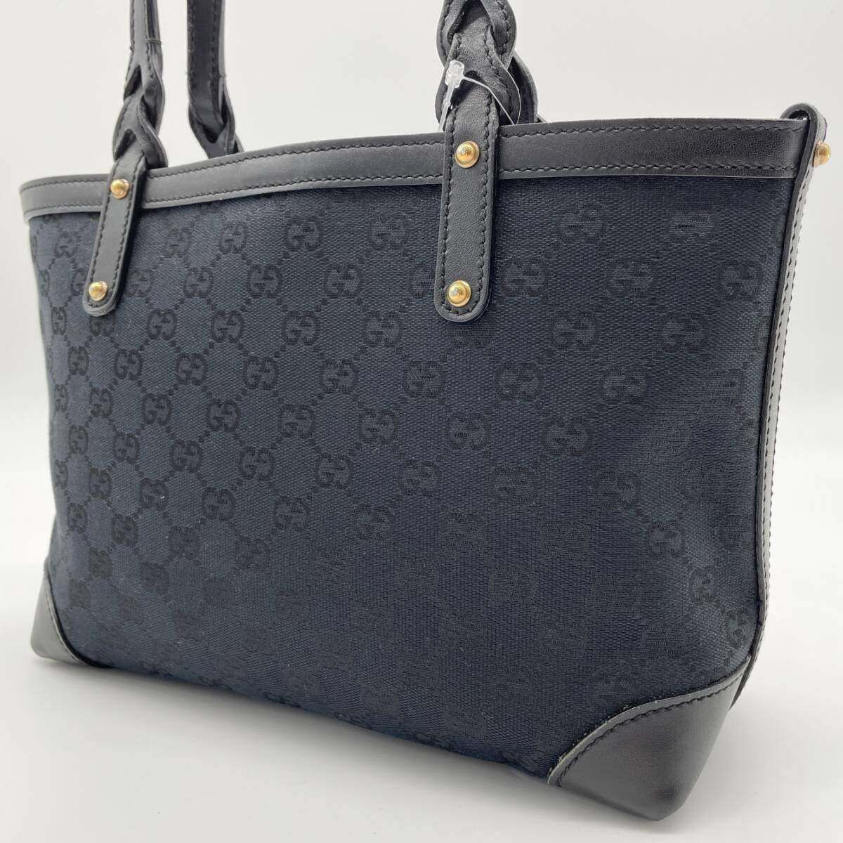 GUCCI グッチ GGキャンバス トートバッグ 247209 ブラック レディース 