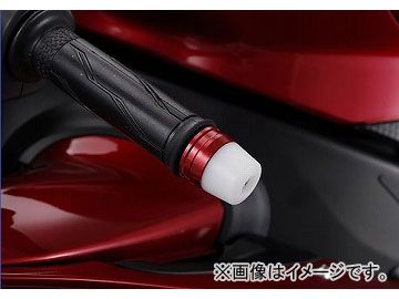 2輪 アグラス バーエンド/2ピース 品番：P035-6323 シルバー/ホワイト ヤマハ YZF-R1 2007年～2009年 JAN：4547567843894
