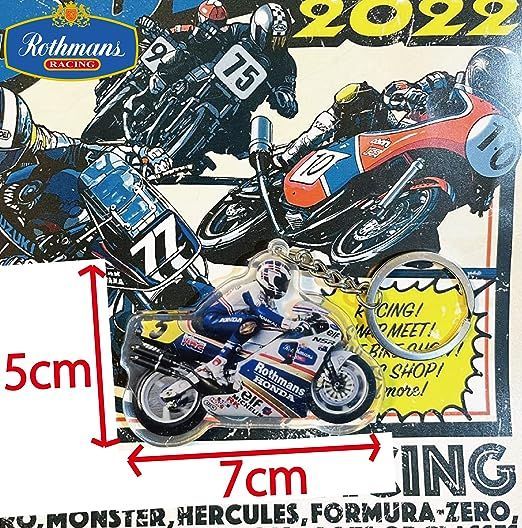 ロスマンズ MotoGP NSR250R SP マーク キーホルダー 7 cm