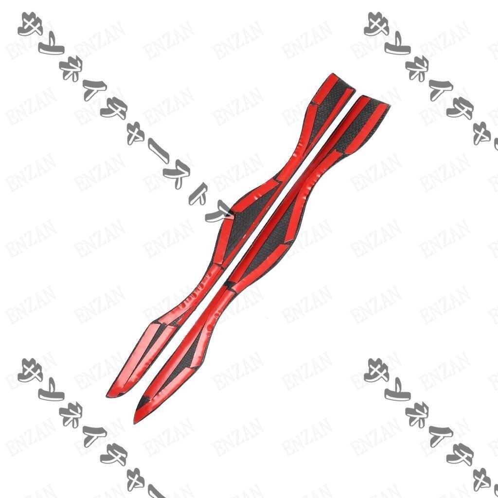 BMW 5シリーズ E34 1988～1996年式 カーボン製 ヘッドライトカバー アイライン2個セット