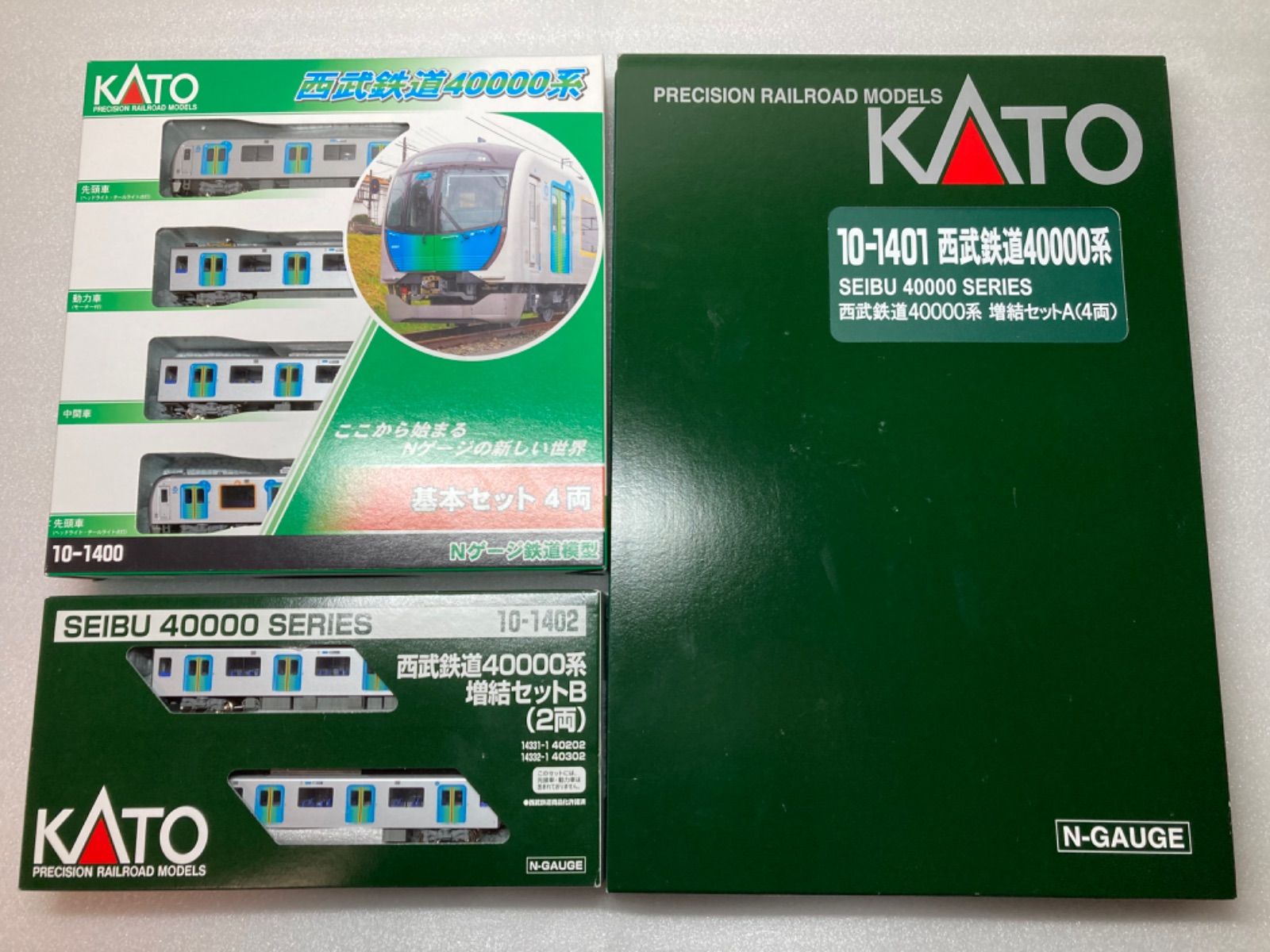 KATO 西武40000系 S-TRAIN 10両フルセット 10-1400他 - メルカリ